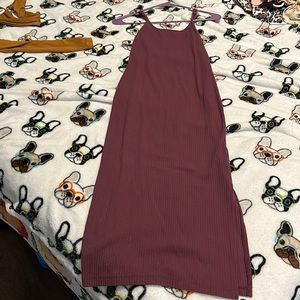 Tank top dress long